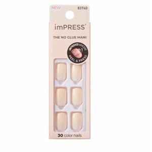Kiss imPRESS Press-on Manicure - Point Pink. Light Pink fake nails. New in box